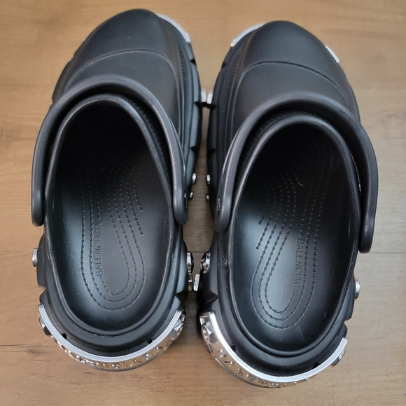Balenciaga Hardcrocs Black Mule - Picture 11 of 14